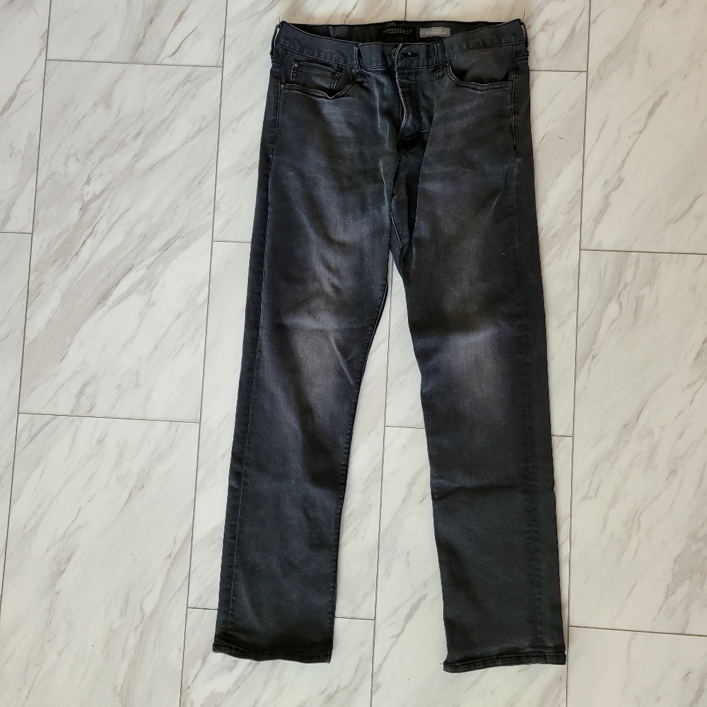 Aeropostale Black Faded Slim Straight Jeans 🌈⚡️ HOST PICK⚡️🌈
